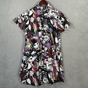 Disney The Nightmare Before Christmas icons Collar Dress Jack Skellington Size M